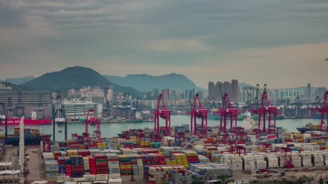 working-day-port-4k-time-lapse-from-hong-kong-roof-top