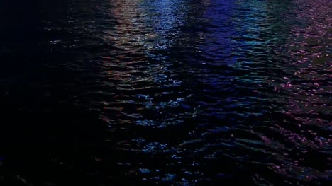 Abend-Zeit-Hongkong-Victoria-Hafen-Wasser-Beleuchtung-Reflexion-Panorama-4k-china