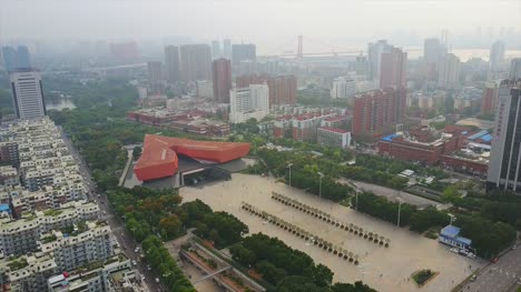 cloudy-day-wuhan-city-famous-revolution-museum-aerial-panorama-4k-china