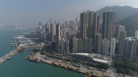 sunny-day-hong-kong-city-bay-kennedy-town-aerial-panorama-4k-china