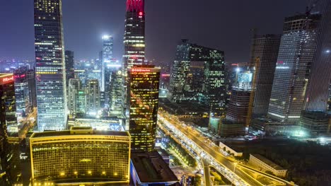 Beijing-central-business-district-time-lapse