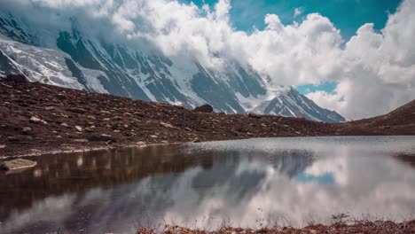 Reflections-of-the-mountain-in-a-lake