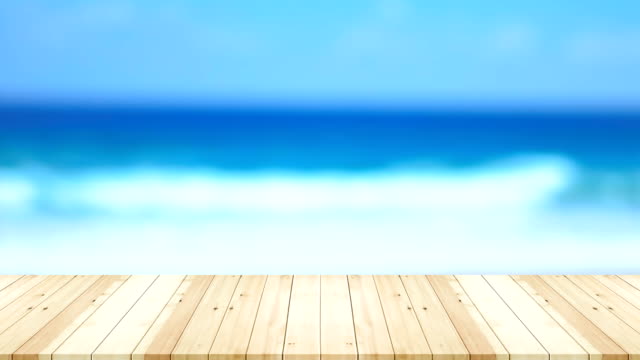 Wooden-Table.-Close-up-Beach-Sea-Backgrounds