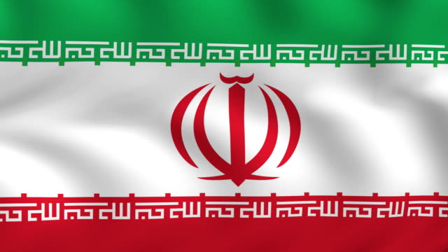 Winken-Iranische-Flagge