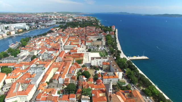Vista-aérea-de-Zadar