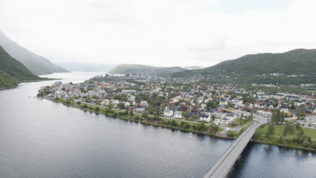Norwegische-Stadt-Mosjøen