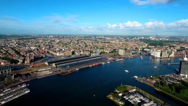 City-aerial-view-over-Amsterdam