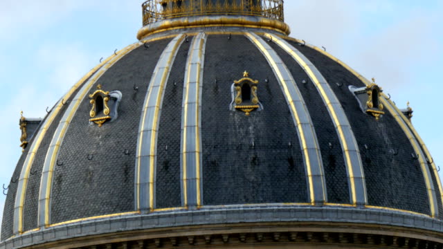 A-dome-roof-in-the-city-of-Paris-France