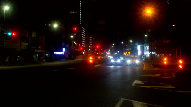 Nightlapse-4K-resolution-slow-shutter-Street-at-Nakano