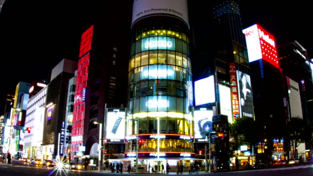Harumi-st.-at-Ginza-Night-lapse-4K-slow-shutter-zoom-out