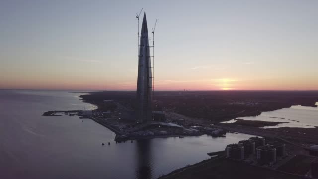 view-of-lakhta-center-in-Saint-Petersburg-from-copter
