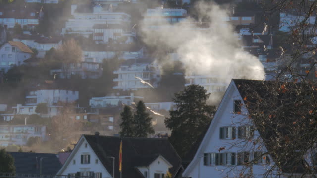 Pueblo-pintoresco-de-Wollerau-Suiza-casas
