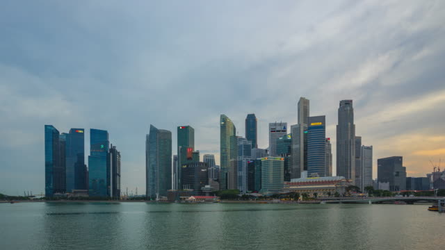 Zeitraffer-von-Singapur-Stadt-Skyline-bei-Nacht-in-Singapur-Stadt-Zeitraffer-4K