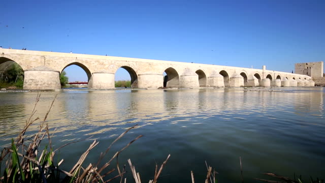 Die-Römische-Brücke-von-Cordoba,-Spanien