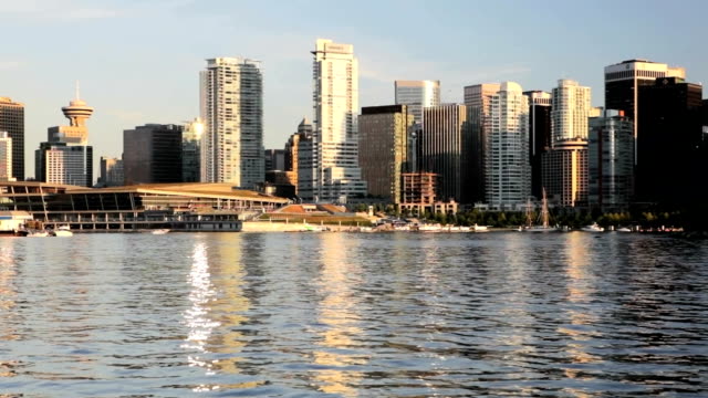 El-centro-de-la-ciudad-de-Vancouver,-Columbia-Británica