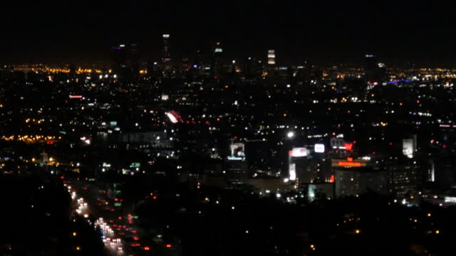 Innenstadt-von-Los-Angeles-in-der-Nacht