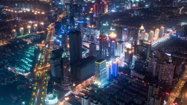 Shanghai-Stadt-4-k-Zeitraffer