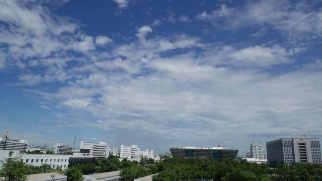 Time-lapse-cloud-and-sky-view