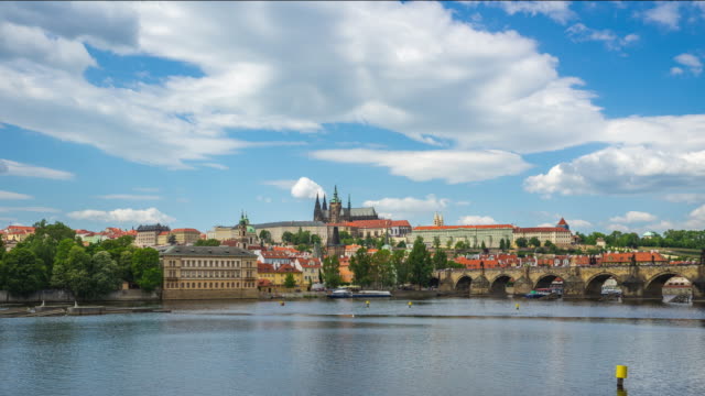 Timelapse-of-Prague-skyline-in-Czech-Republic-time-lapse-4K