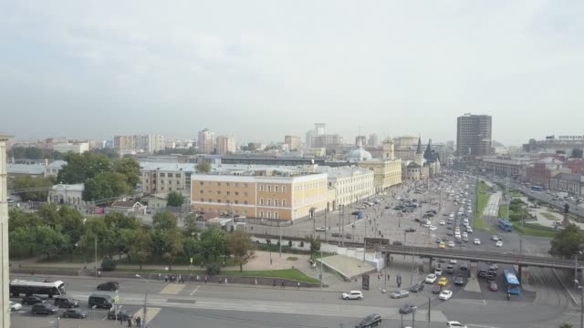 Moskau-Russland-Stadt-Antenne