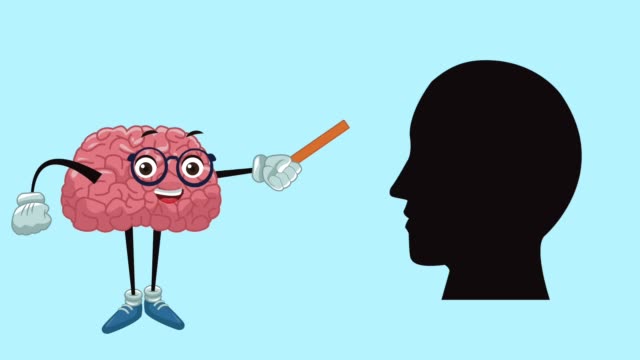 Niedliche-Gehirn-Cartoon-HD-animation
