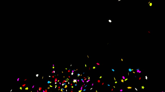 Colorful-Confetti-on-Black-Background