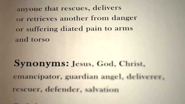 Savior-Definition