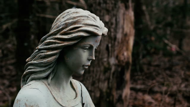 Engel-Statue-Filmmaterial