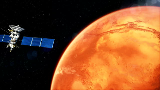 Hermoso-satélite-realista-en-baja-órbita-de-Marte.