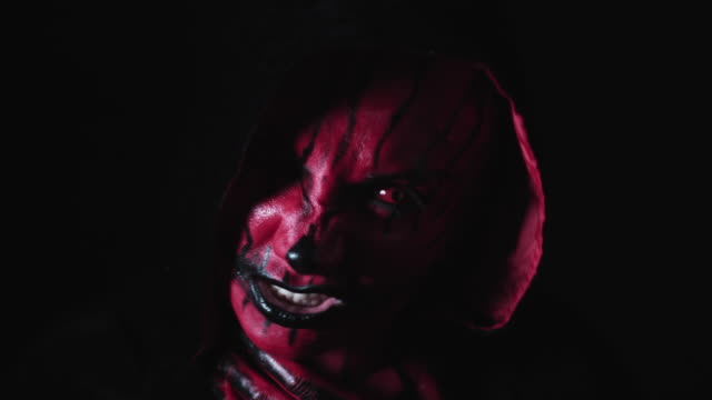 4k-Horror-Halloween-Devil-Acting-Crazy