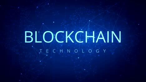 Blockchain-technology-futuristic-abstract-hud-background-loop