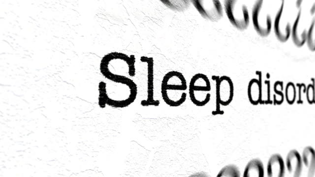 Schlaf-Störung-Konzept