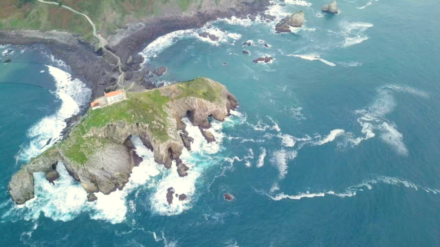 Luftaufnahme-von-San-Juan-de-Gaztelugatxe