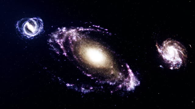 Spiral-galaxy-in-deep-space