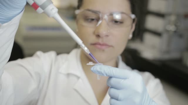 Ein-Forscher-übernimmt-Proben-in-einem-genetischen-Labor-an-der-Universität