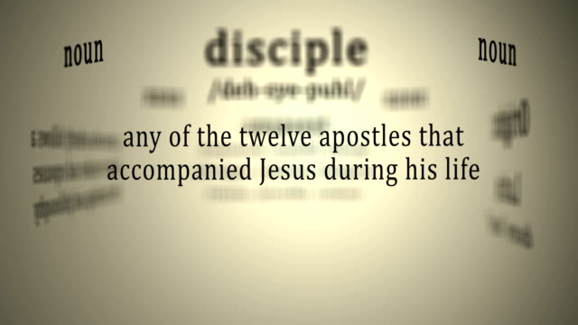 Definition:-Disciple