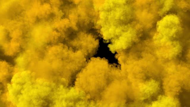 Spreading-colored-smoke,-wiping-frame-concentrically-inwards.