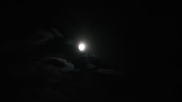 A-Realtime-Shot-of-the-Moon-and-Clouds-at-Night