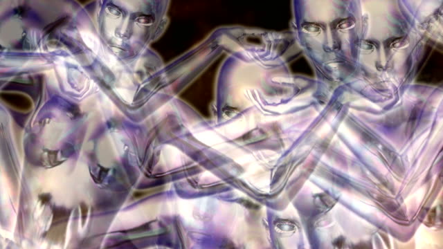 Digital-Particle-3D-Animation-of-mystic-meditating-Females