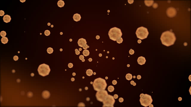 Microscopio-de-las-células-de-las-bacterias-viven-volando-3D