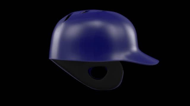 Classic-Baseball-Helmets-360-bucle-de-rotación