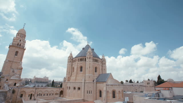 El-Dormition-Abbey-en-ciudad-vieja-de-Jerusalén
