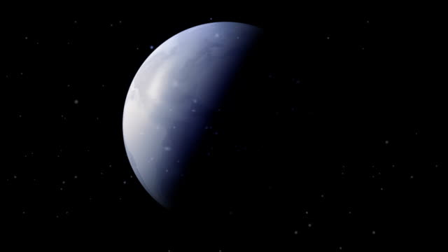 La-edad-de-hielo-sobre-el-planeta-tierra-visto-desde-el-espacio-exterior---ángulo-2