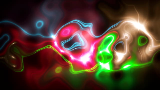 Plasma,-Gewitter-abstrakten-Raum,-3d-Rendering-Hintergrund