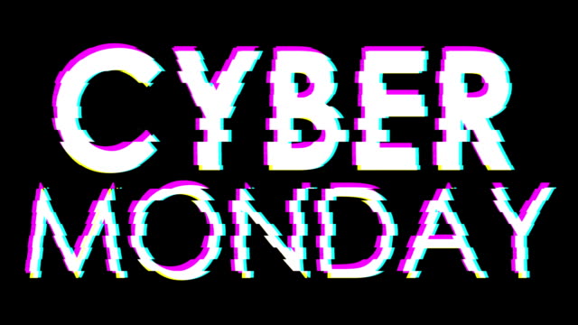 Cyber-Monday-glitch-effect-banner.-Mega-sale.-Today-only.-50%-off.