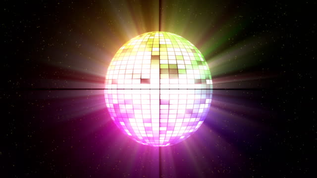 Bola-de-discoteca-capaces-de-bucle-sin-fisuras
