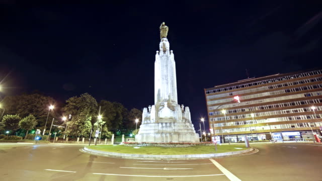 Time-lapse-at-the-monument-with-the-statue-of-Jesus,