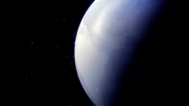 La-edad-de-hielo-sobre-el-planeta-tierra-visto-desde-el-espacio-exterior---ángulo-1