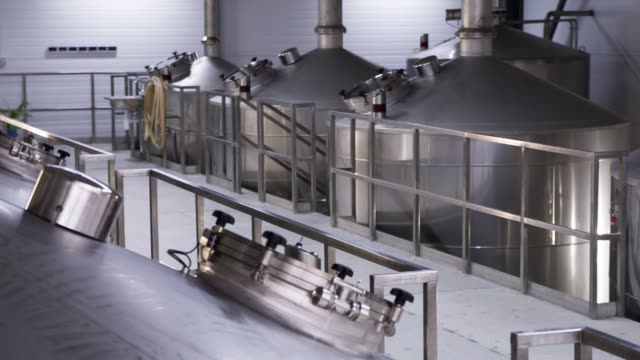 Row-of-tanks-in-brewery.