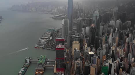 4-k-video-central-Hong-Kong-escena-en-tiempo-del-día